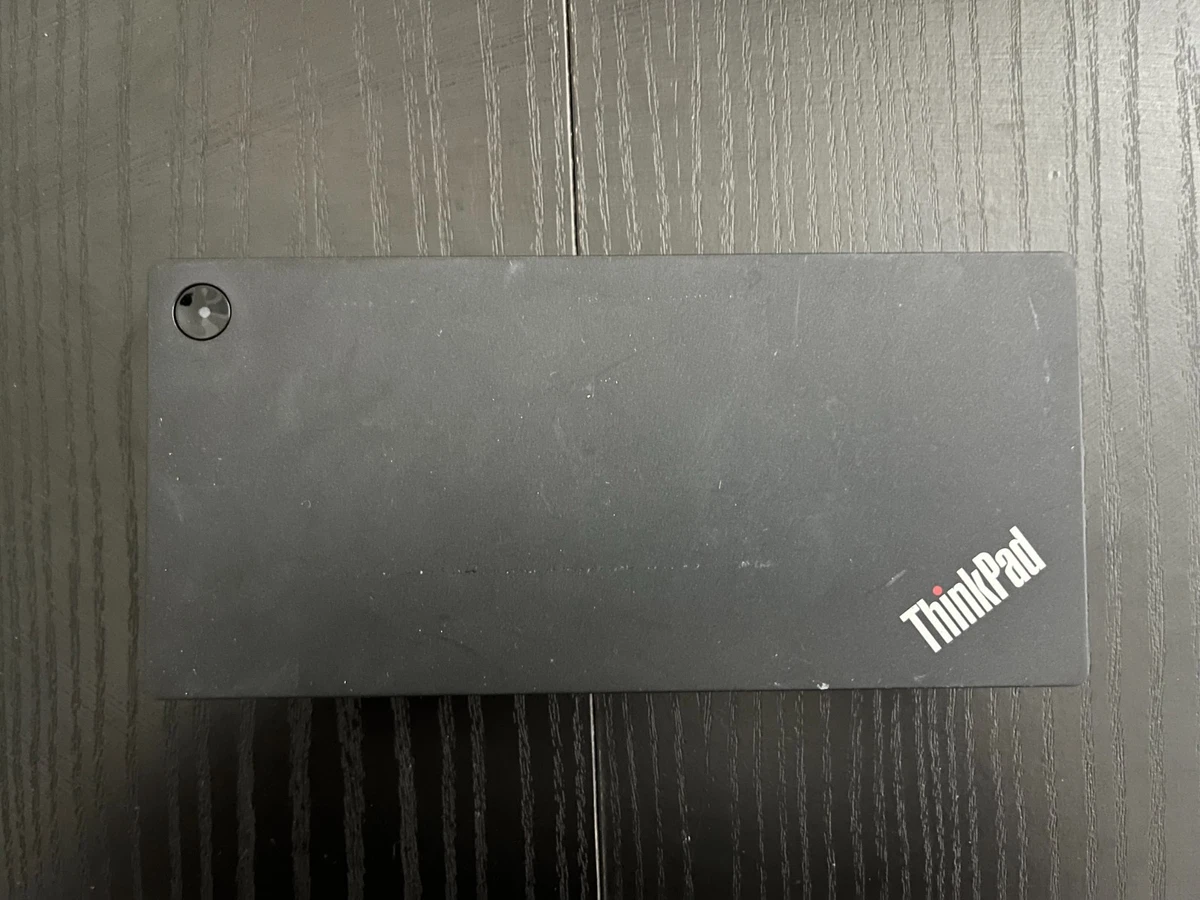 Lenovo 40AG0090UK Base Docking Station E Replicatore Di Porte Per Notebook, Colore Nero