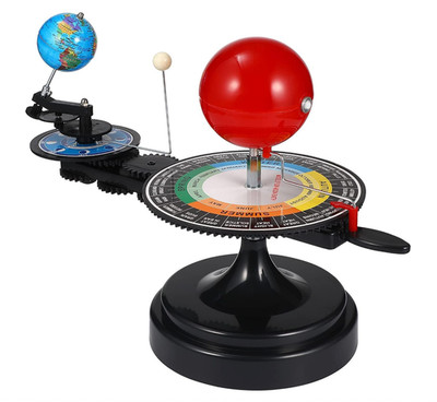 English Solar System Sun Earth Moon Orbital Planetarium Model Educational Planet