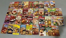 Lot of 38 Betty Crocker Recipes Booklets 1980s-2000s, Various Kitchen Topics