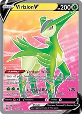 Virizion V 170/189 Full Art Pokémon Astral Radiance SWSH10 NM