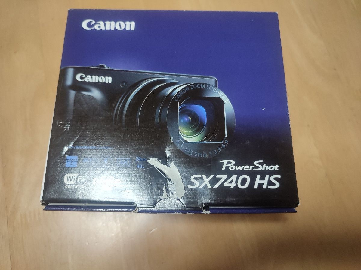 Canon PowerShot SX740 HS Digital Camera Black 40x Zoom Wi-Fi