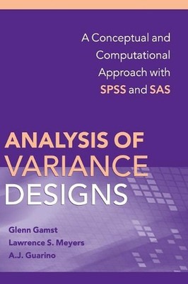 Analysis of Variance Designs: A Conceptual and Computational Approach with SPSS 