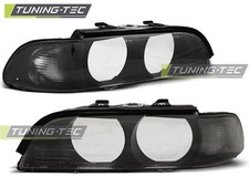 Upgrade Scheinwerferglas für BMW 5er E39 Lim./Touring 95-00 schwarz