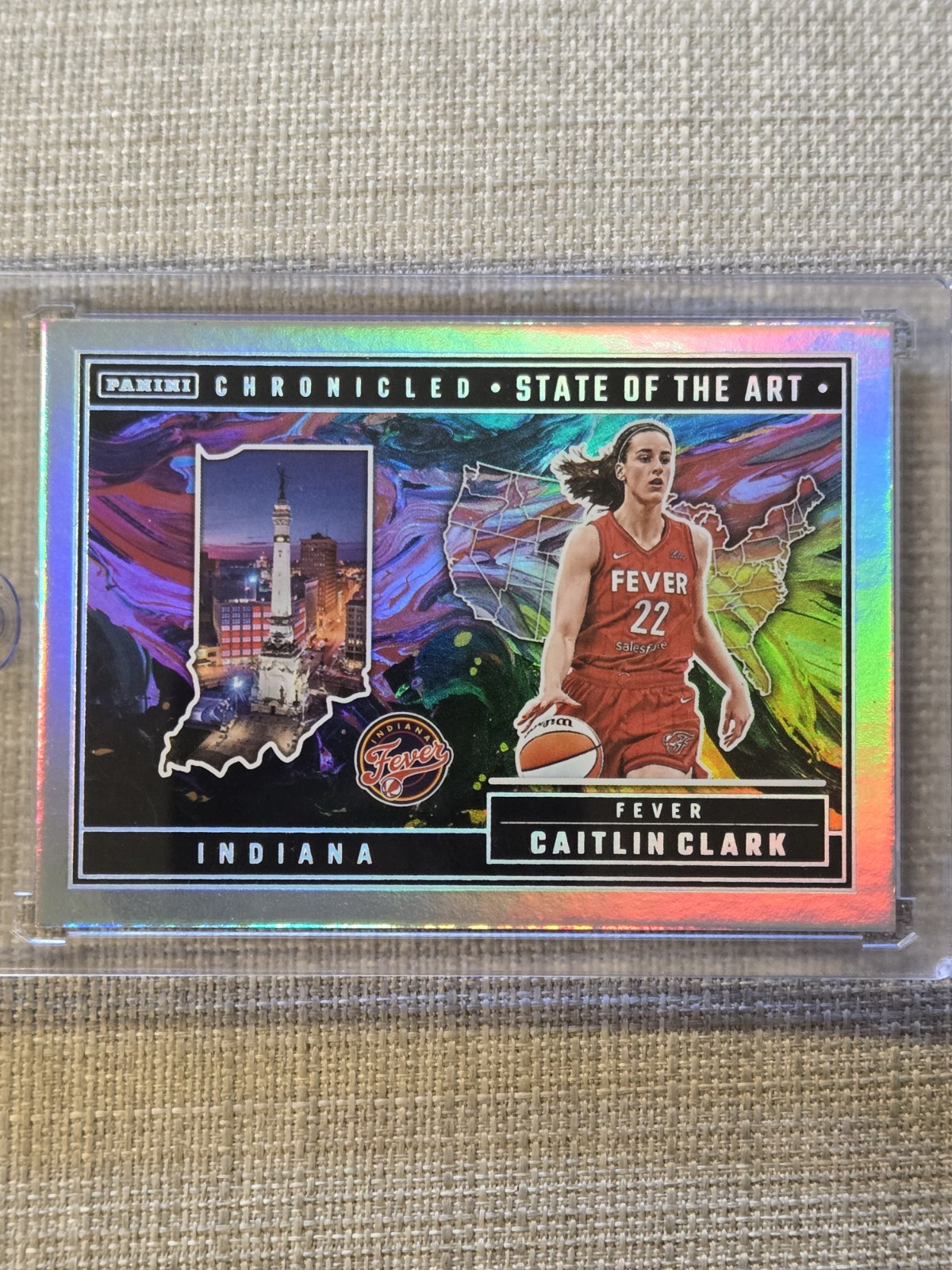 2024-25 Panini Instant WNBA - Caitlin Clark Rookie of the Year Caitlin Clark... view 4