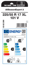 Uniroyal AllSeasonExpert 2 225/55 R17 101V XL M+S Ganzjahresreifen