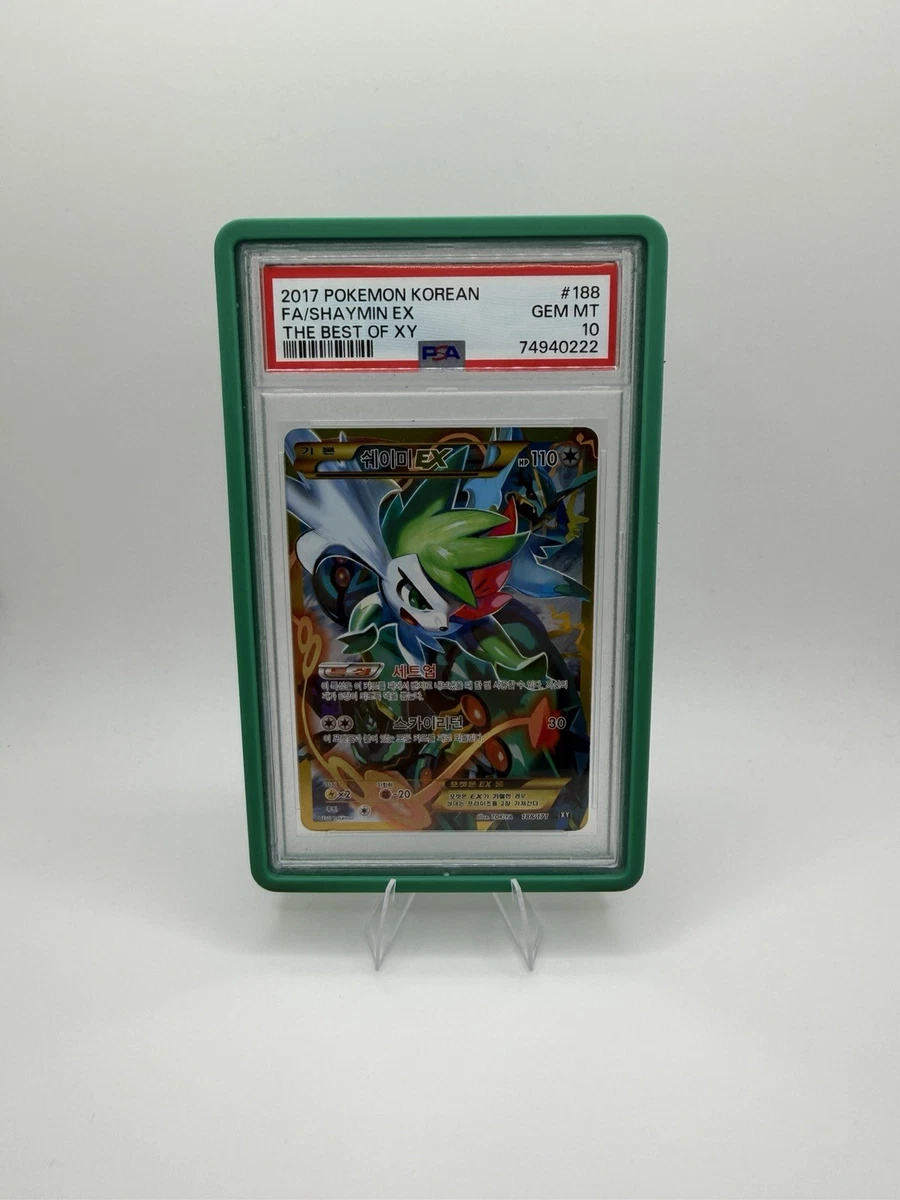 Shaymin Pokémon TCG Professional Sports Authenticator (PSA) Grade