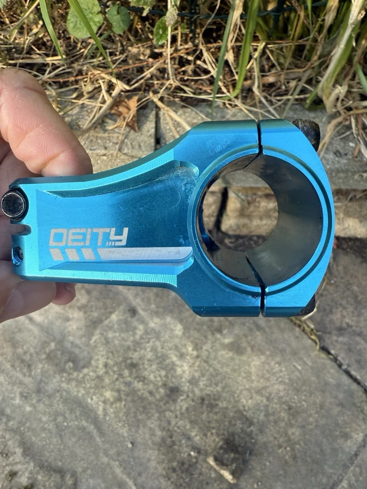 Deity 31.8mm Stem , Blue 50mm Length - Image 4 of 4