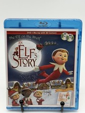 The Elf on The Shelf Presents An Elf's Story - DVD Blu-Ray 3D Content- NEW