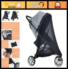 Universal Baby Stroller Sun Shade Cover  Full Coverage Canopy Extender  Bug Ne