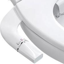 Ultra-Slim Bidet Attachment for Toilet Australia, Dual Nozzle (Front & Rear Wash