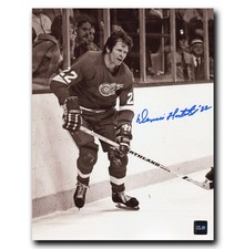 Dennis Hextall Detroit Red Wings Autographed 8x10 Photo NO TARIFFS