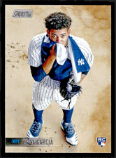 2021 Topps Stadium Club Deivi Garcia Rookie Card #140 - New York Yankees. rookie card picture