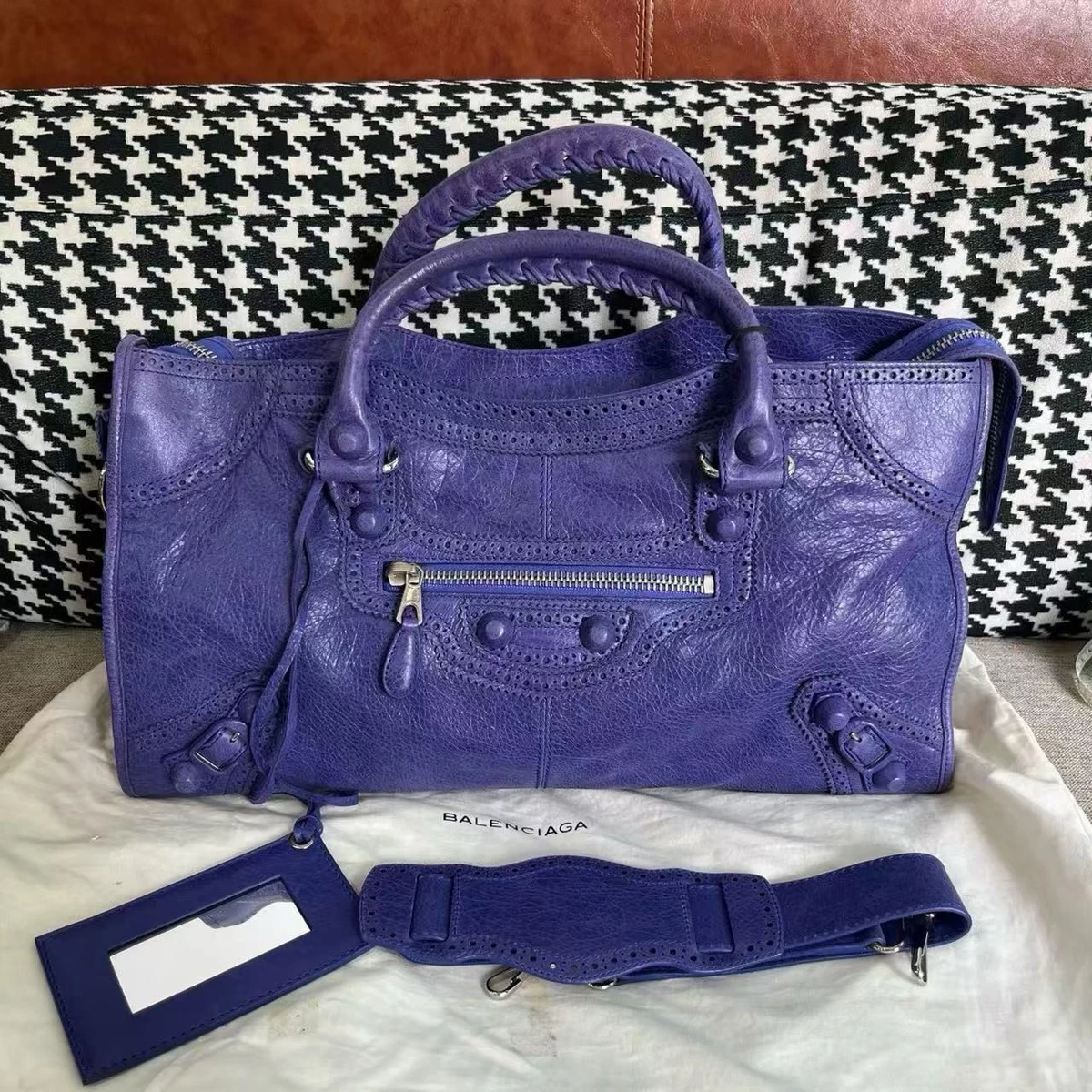 Balenciaga City Purple Bags & Handbags for Women for sale | eBay