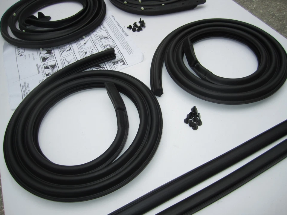 Kit de impermeabilización Buick Riviera 1963 1964 1965 sello de 9 piezas - puerta ventana techo maletero Foto 2 de 4