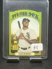 2021 Topps Heritage #72DC-14 Luis Robert 1972 Topps Die Cuts