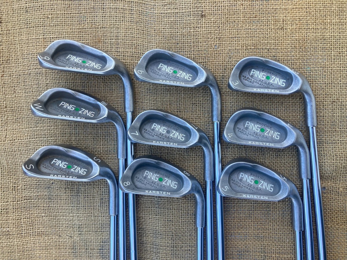 Ping Zing Green Dot 3-W+SW Iron Set ⛳ Ping JZ Steel | eBay