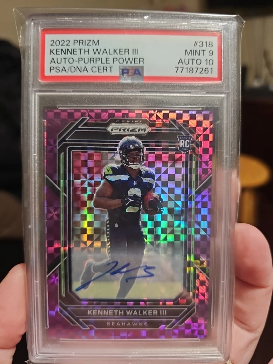 Panini Prizm Kenneth Walker III #318 Trading Card 2022 for sale | eBay