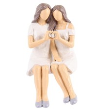 Friend Birthday Gifts for Women: Unique Sisters Friendship Resin Figurines St...