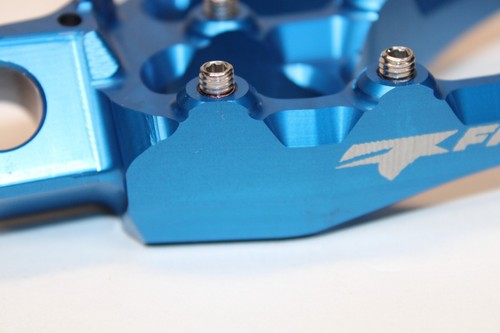 Fastway Ext Motorcycle Foot Pegs Kit Blue fits Ktm 450 SX-F 450 2016-2022 - Picture 7 of 17