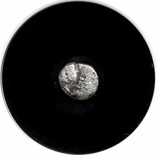 JUDAEA, Yehud. Ptolemy I, After 294 B.C. Silver 1/4 Obol, NGC Fine