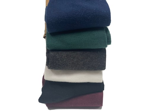 Women's Girls Plain Knee High Socks Cotton - Picture 4 of 20