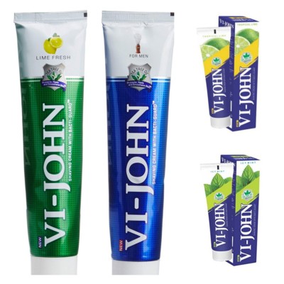 Vi-John Shaving Cream for Men with Bacti Guard Soft Smooth Skin Choose Variant