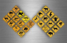 A4 Scrapbooking Sticker Adhesive Sign Panel Australia