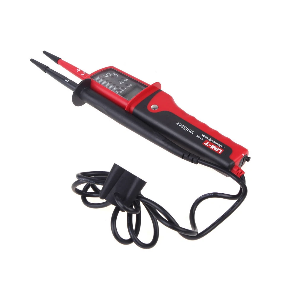 Probador de voltaje UNI-T UT15C Pantalla LED LCD Prueba de continuidad de voltaje AC/DC 12-690V Foto 2 de 4