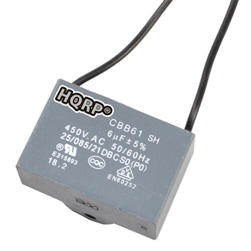 CBB61 250VAC Replacement Motor Capacitor for Hampton Bay Ceiling Fan (41 Models) - Picture 36 of 45