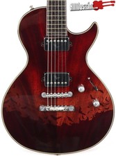 Sugi Japan Custom Sh485 Rrb Bats Lp Electric Guitar W/ Ohsc