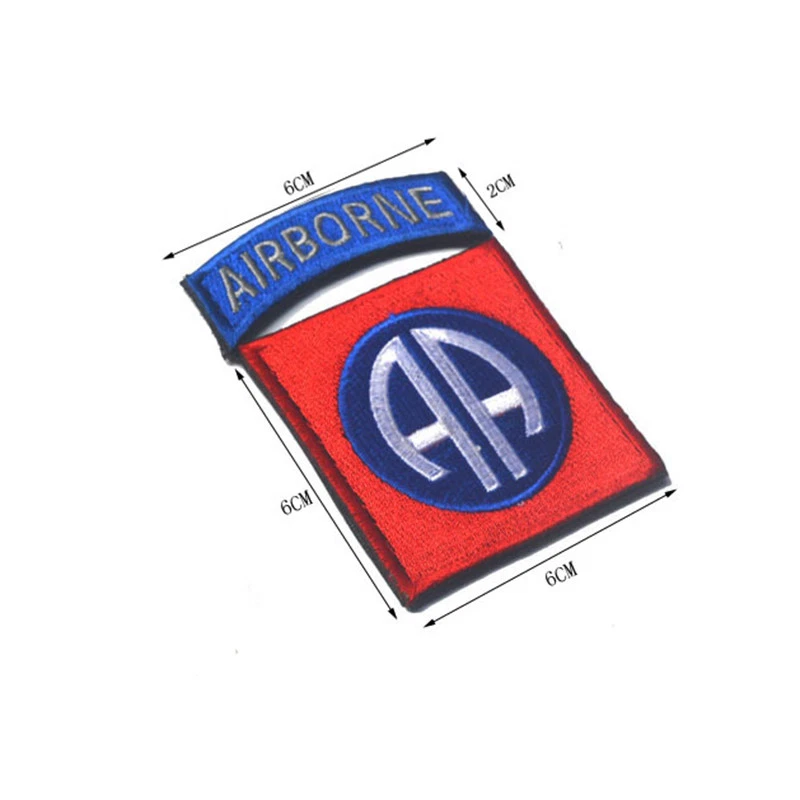 82nd Airborne Infantry Division Military Tactical Hook Loop Patch Fastener Badge - Image 3 of 4