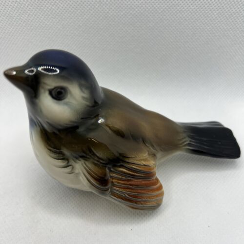 Vintage Goebel brown Sparrow bird figurine CV 72 - Picture 2 of 8