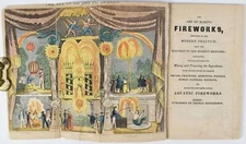 The Art of Making Fireworks. Derby, 1818. With marvelous hand-colored frontis.