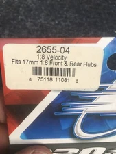 2655-04  PRO-LINE  1/8TH VELOCITY  OFFROAD RACING WHEELS  (2 PAIR-4 RIMS TOTAL)