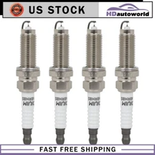 For 2017-2020 Honda Civic 2.0L 1.5L L4 4pc Iridium & Platinum Spark Plugs