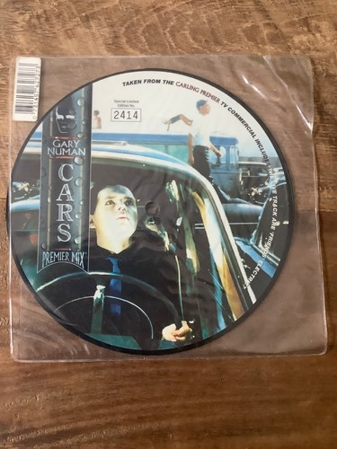 Gary Numan Cars (Premier Mix) / Are Friends Electric (Live) 7" Picture disc