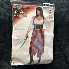 Pirate Maiden Women’s Forum Novelties One Size Fits Most Costume