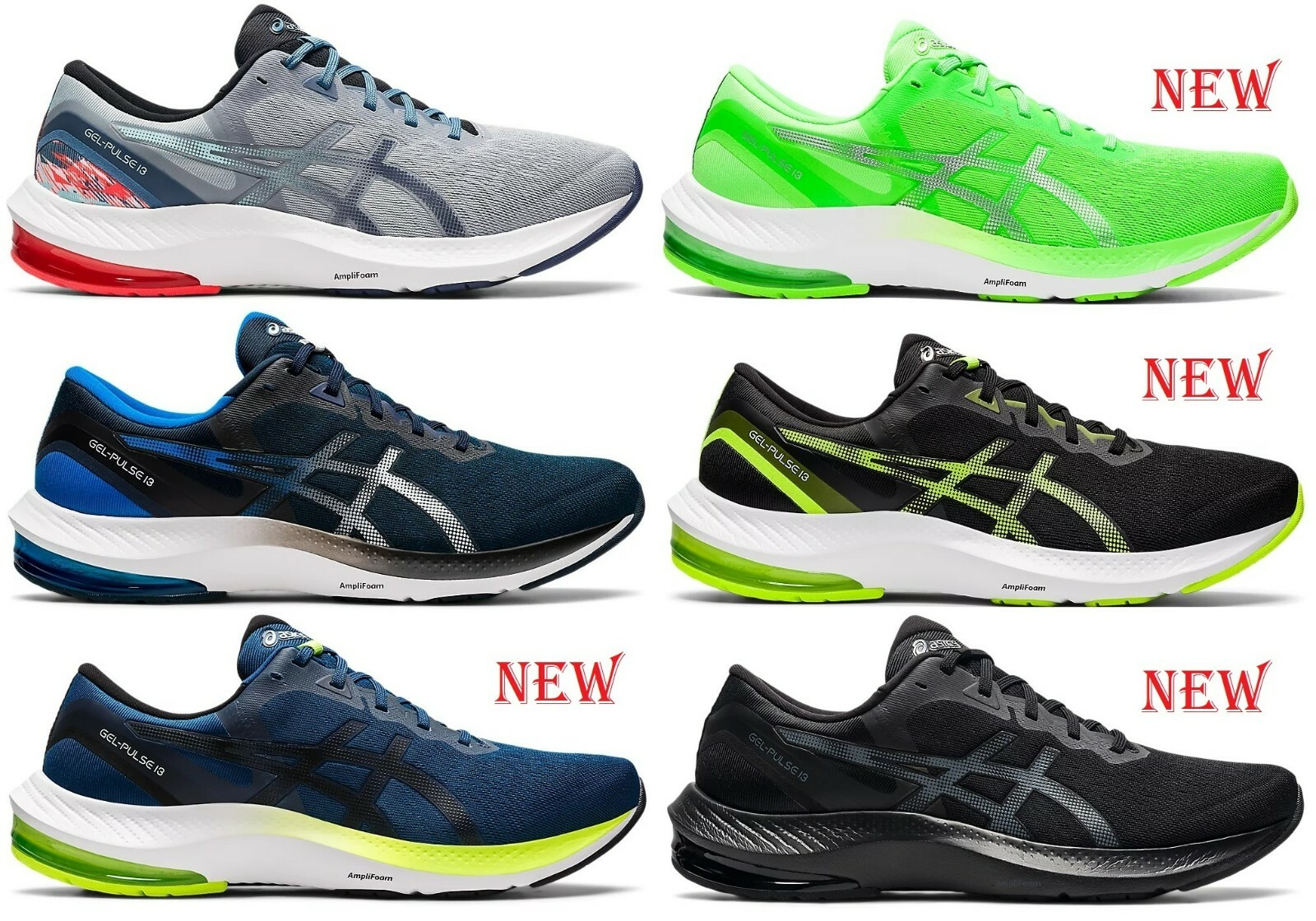 ASICS GEL PULSE 13 RUNNING MEN WOMEN WOMEN RED KAYANO BLUE NINBUS | eBay