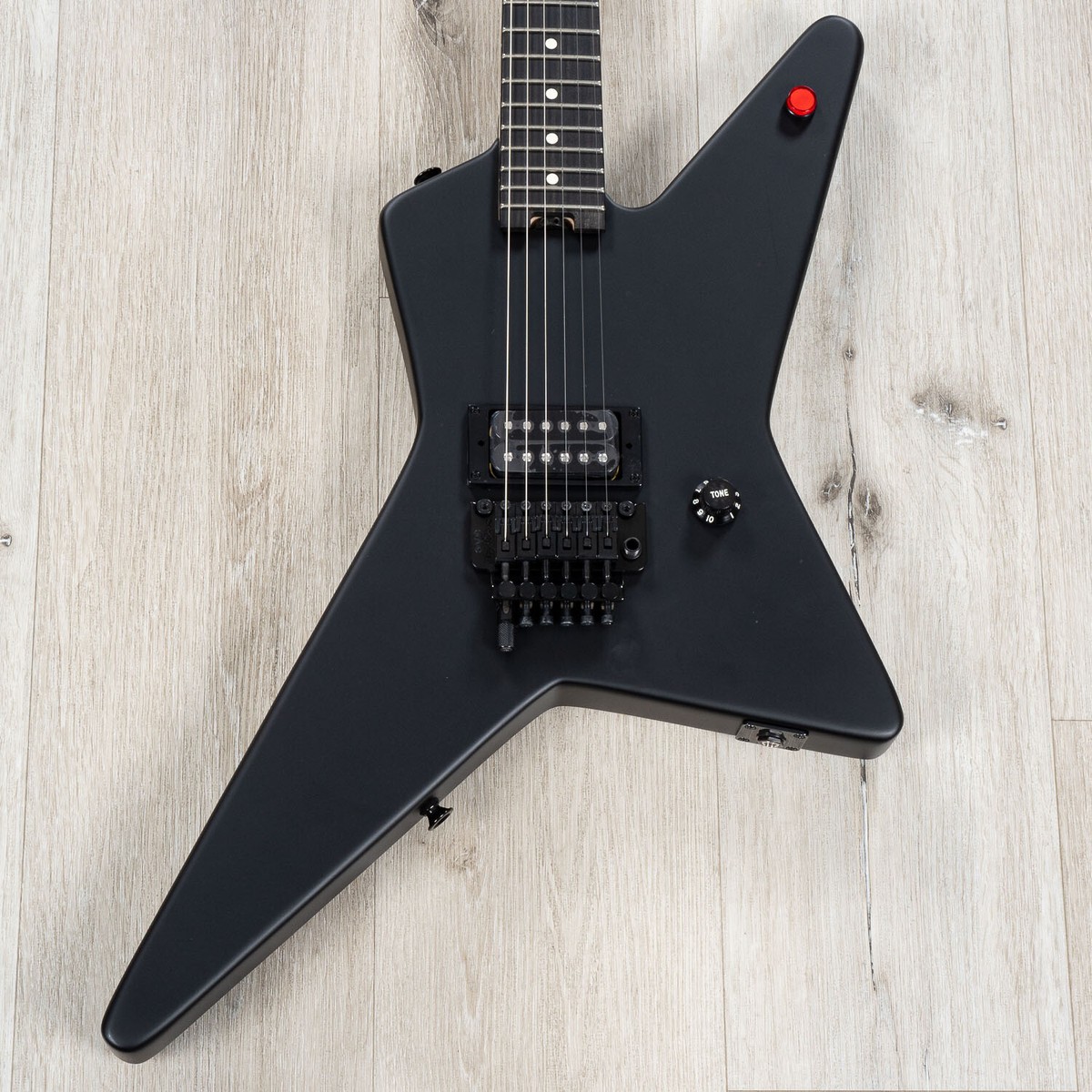 EVH Limited Edition Star Guitar, Ebony Fretboard, Stealth Black | eBay