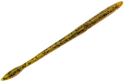 KVD Finesse Worm Soft Lure – 5″ Body Length, Red Bug, Per 15