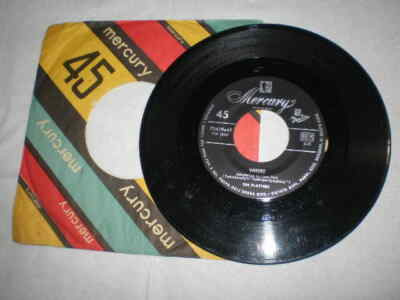 THE PLATTERS - Wish it were me / Where - Disco 45 Umdrehungen - MERCURY - 9-9-1959 - 