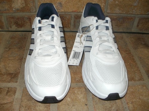 New Adidas Eclyptix 2000 Running Shoe Men JI4541 White-Silver/Cloudfoam MSRP $80 - Picture 4 of 5