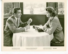 Hollywood Story-Richard Conte-Julie Adams-8x10-B&W-Promo-Still