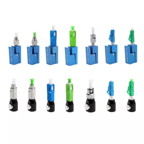 Bare Fiber Adapter FC SC ST LC Fiber Optic Adapter Connector OTDR Test Coupler
