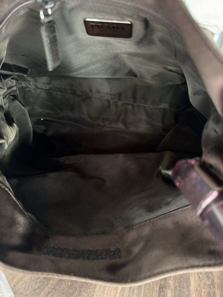 PRADA Satin Plexi Shoulder Bag | eBay PRADA Satin Plexi Shoulder Bag | eBay