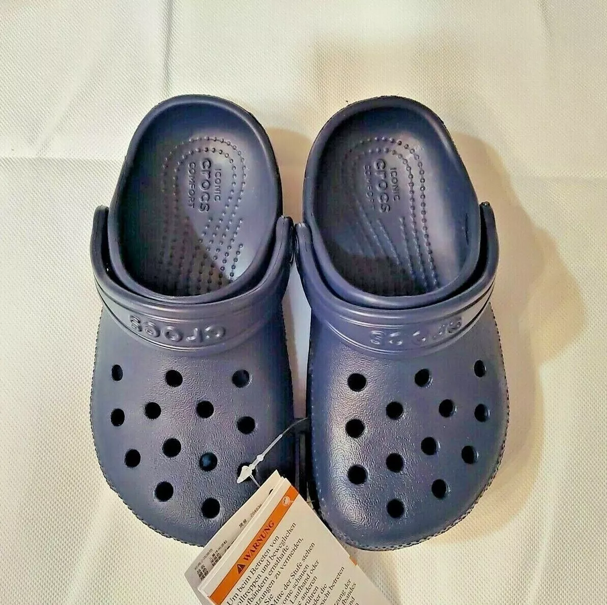 Crocs Kids Classic Clog Navy Children s Size 10