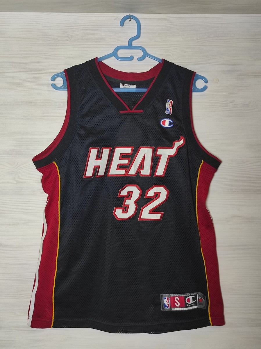 ウェア NBA MIAMI HEAT #32 O'NEAL Miami Heat Champion NBA Jersey #32 Shaquille O'Neal