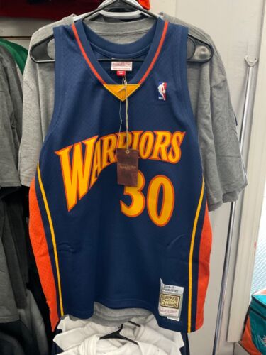 New Steph Curry Golden State Warriors Hardwood Classic jersey. Adult large. - Picture 1 of 5