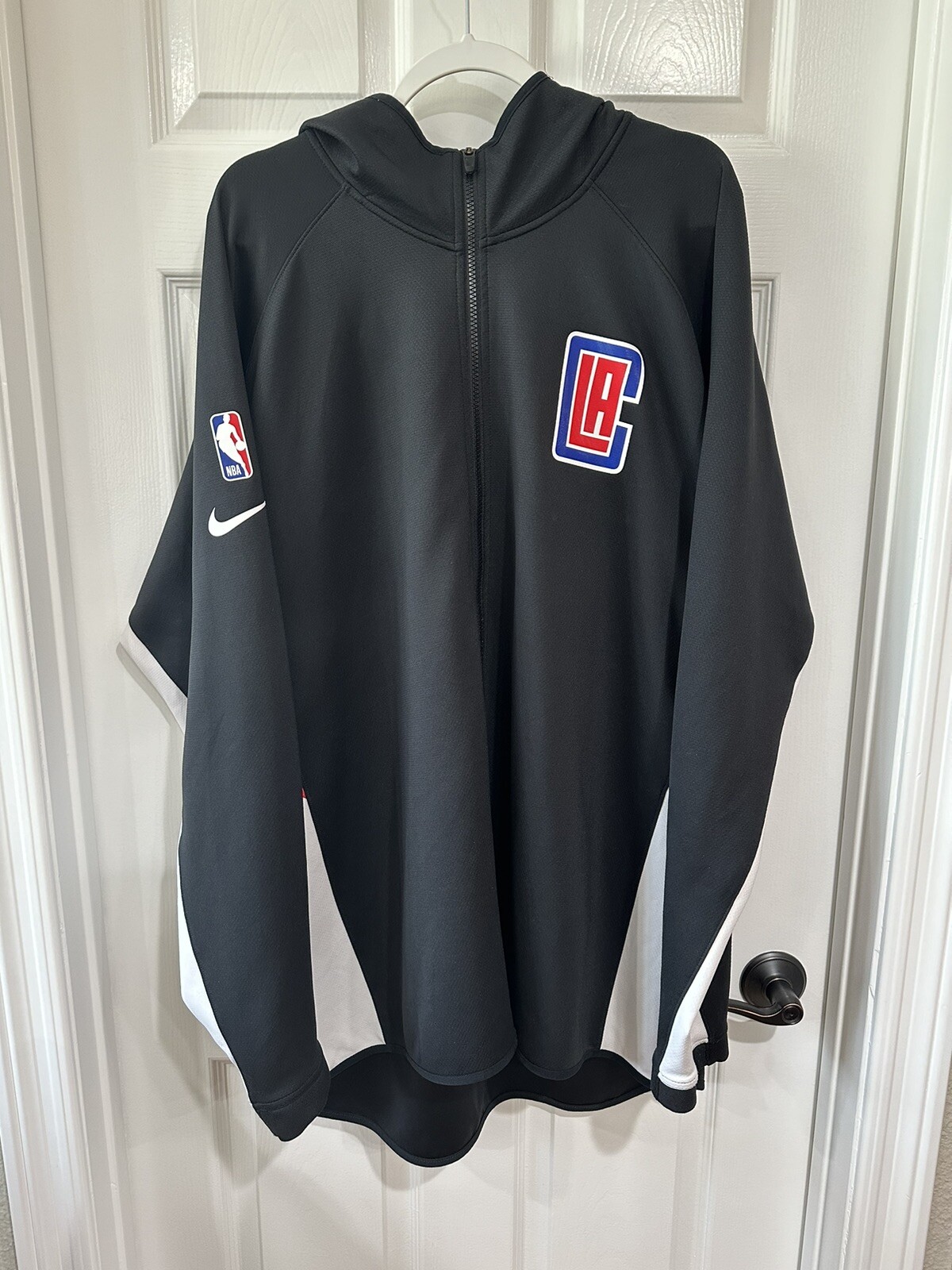 SACAI X NIKE Giacca tecnica Los Angeles Clippers uomo taglia 3XLT Nike Dri Fit Team Issued USATA