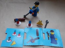 LEGO WOOD CUTTING FOR WINTER CHAINSAW TREE SURGEON WORKMAN FIREWOOD CITY SCENE